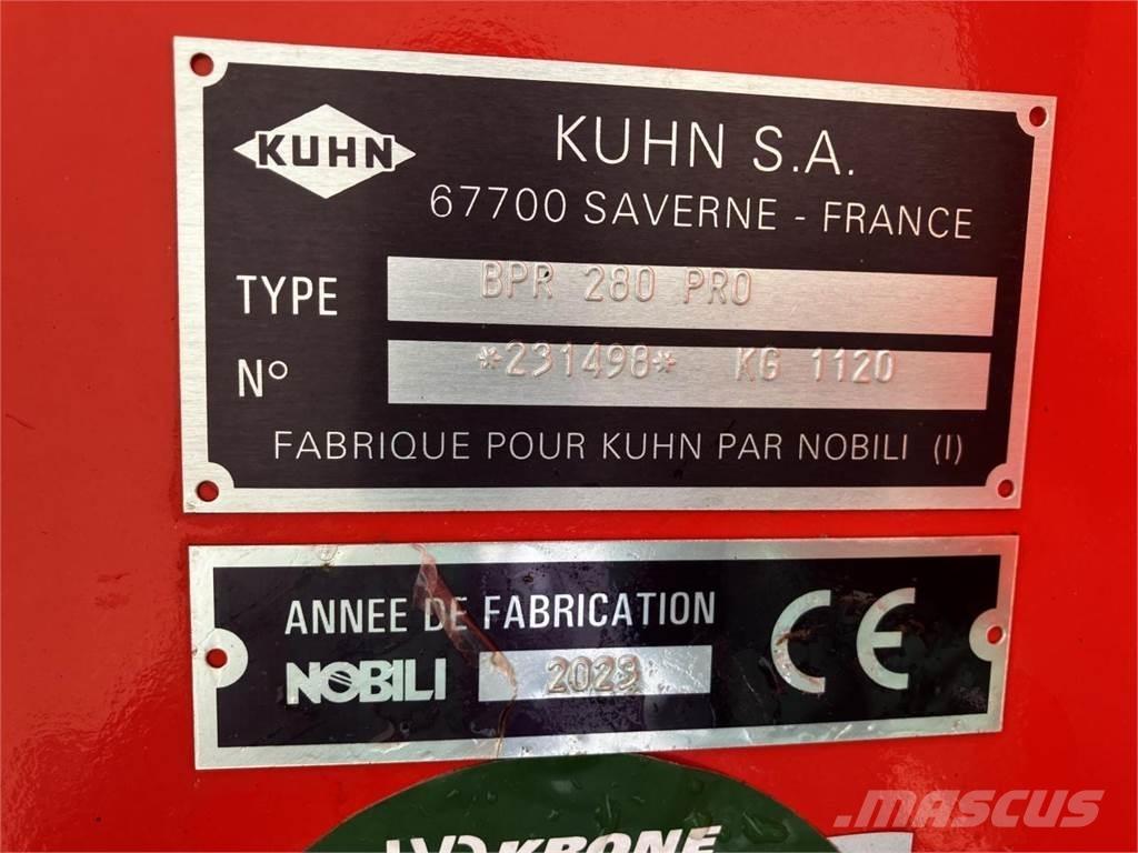 Kuhn BPR 280 Pro Szárzúzók és fűkaszák
