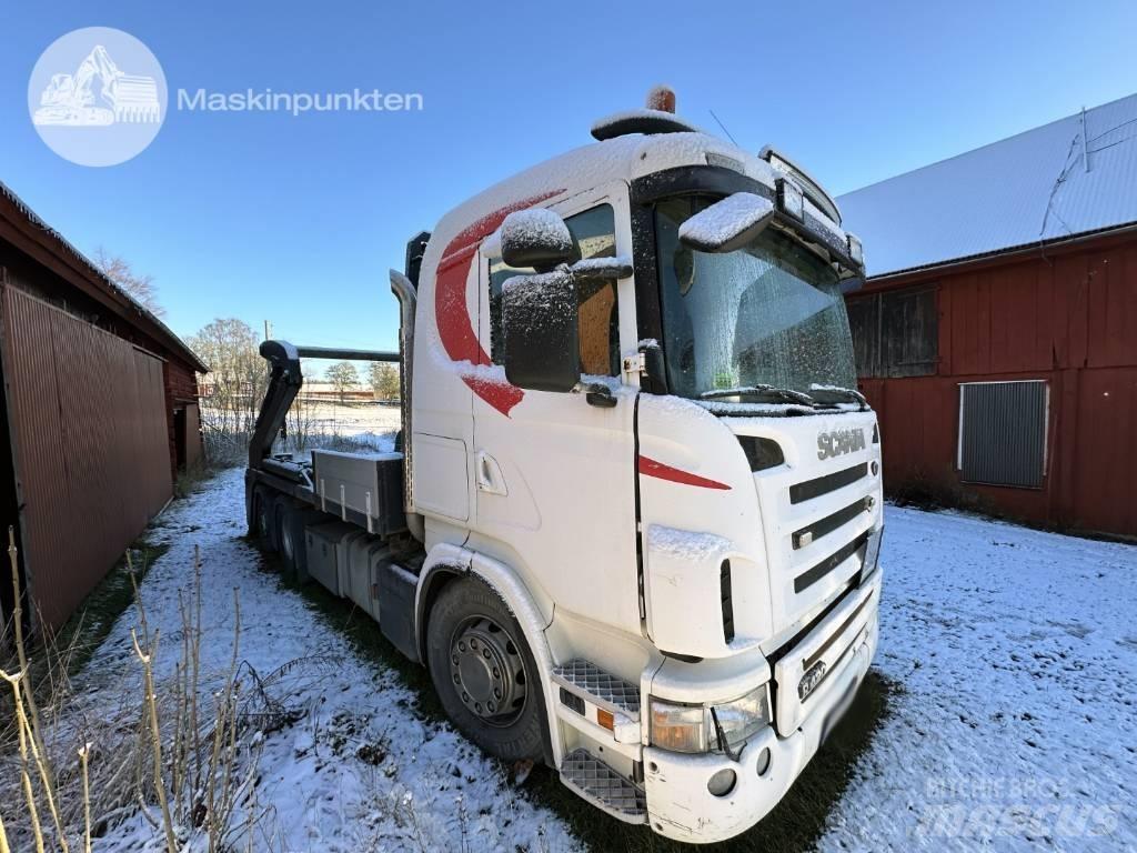 Scania R 420 LB Hidraulikus konténerszállító