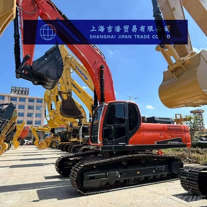 Doosan DX 340 Lánctalpas kotrók