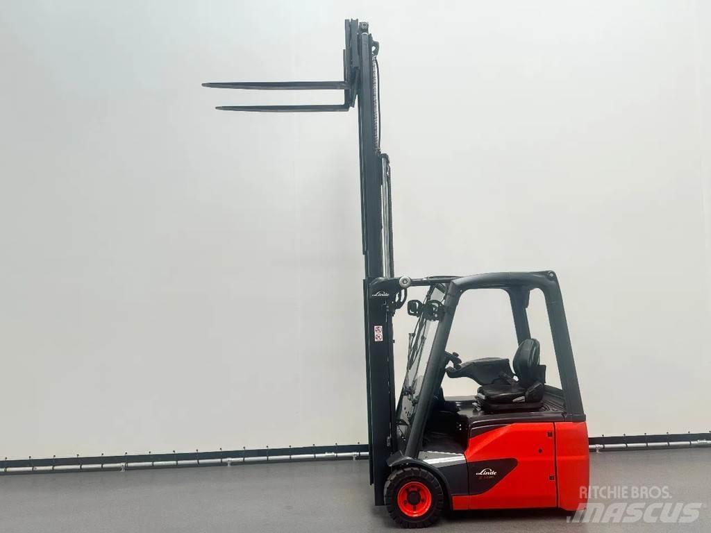 Linde 386 E 14-02 Elektromos targoncák