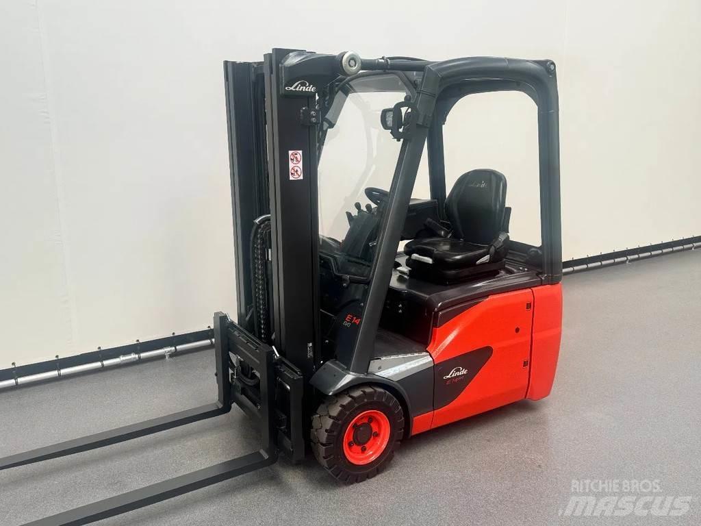 Linde 386 E 14-02 Elektromos targoncák