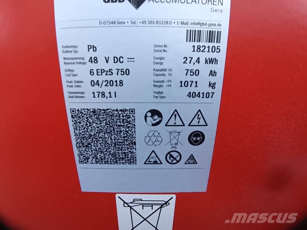 Linde E20L-02-386 Elektromos targoncák