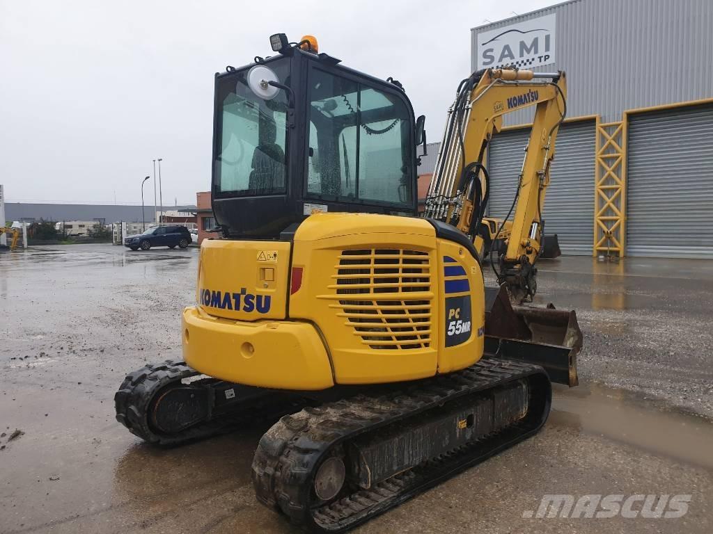 Komatsu PC55MR-5 Mini kotrók < 7t