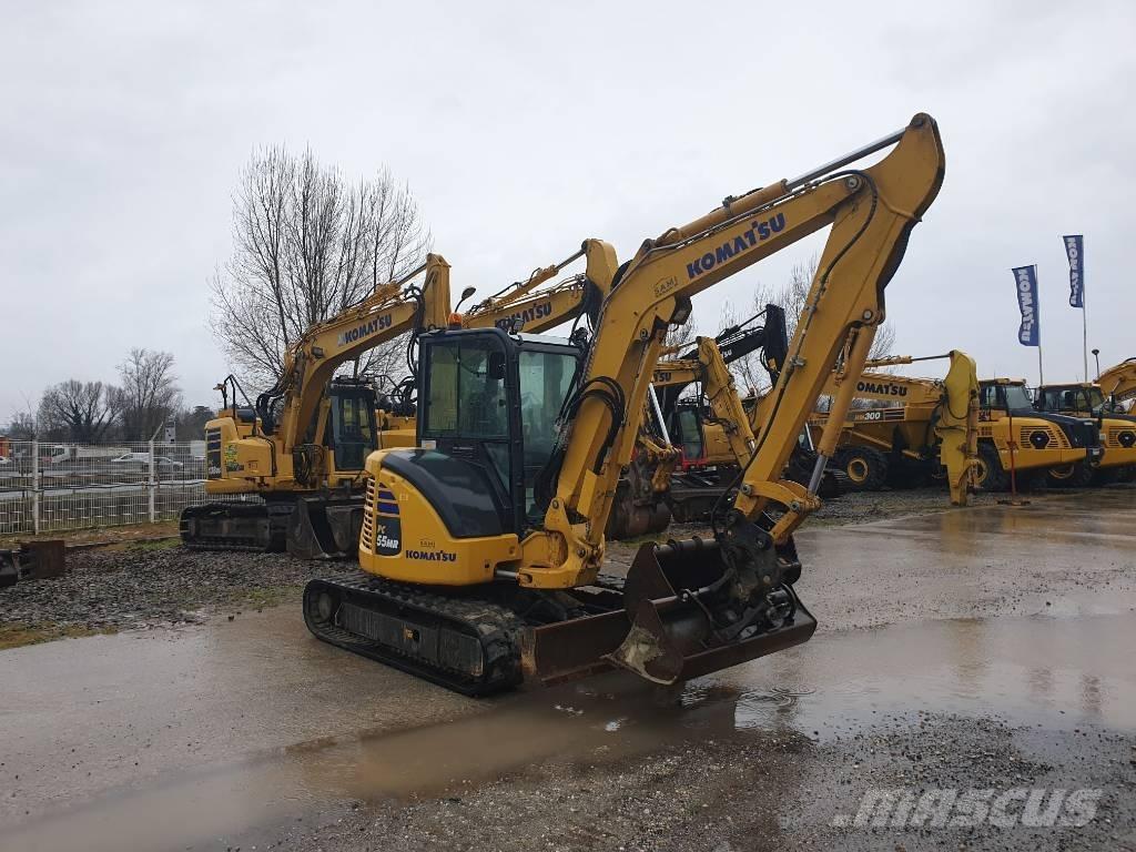 Komatsu PC55MR-5 Mini kotrók < 7t