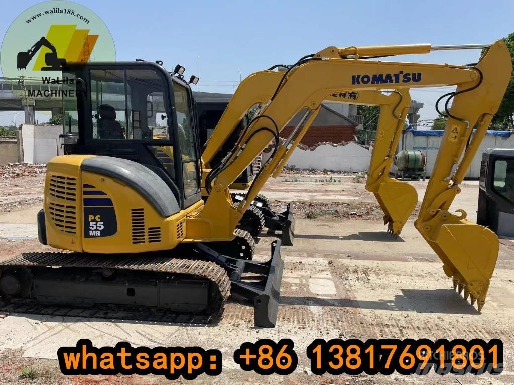 Komatsu PC 55 MR Mini kotrók < 7t