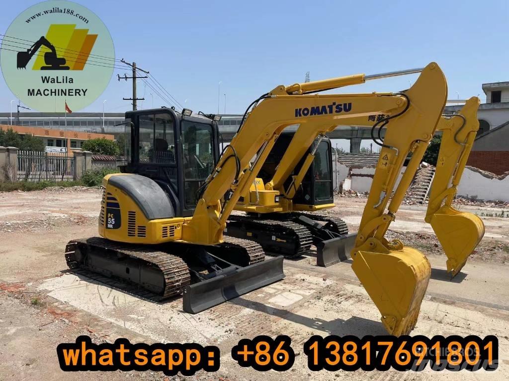 Komatsu PC 55 MR Mini kotrók < 7t