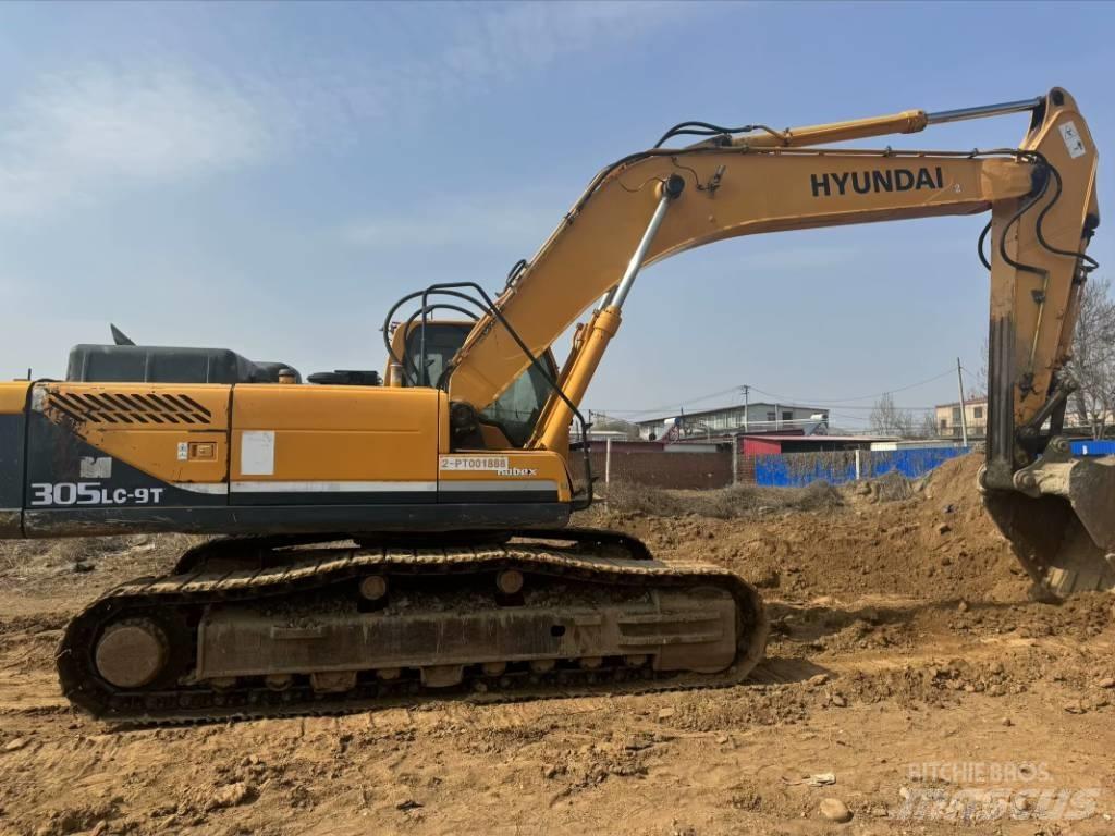 Hyundai R305lc-9t Lánctalpas kotrók