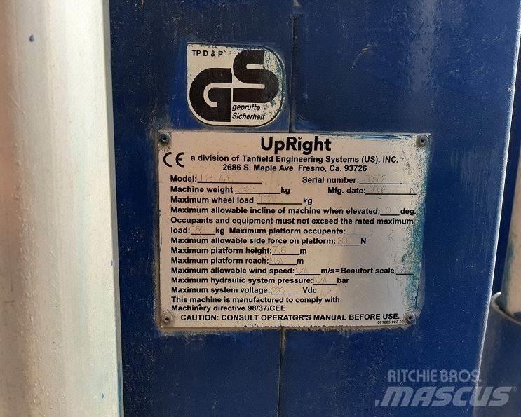 UpRight UL25AC Egyéb felvonók és állványok