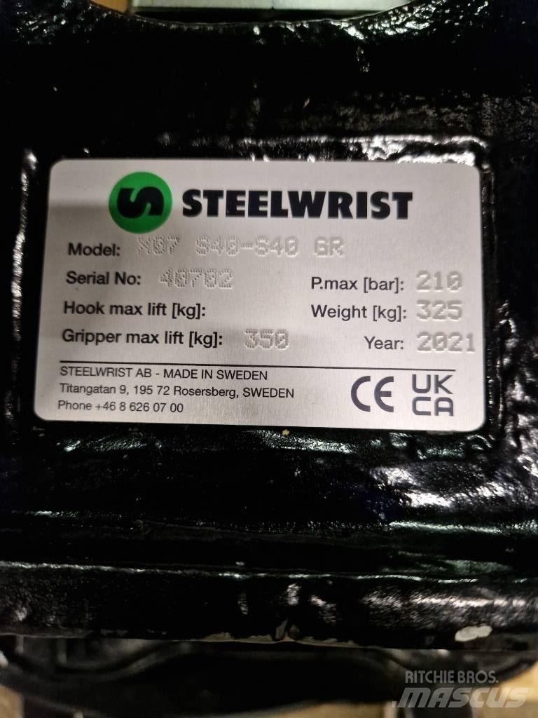 Steelwrist X07 Forgatók-Építőipar