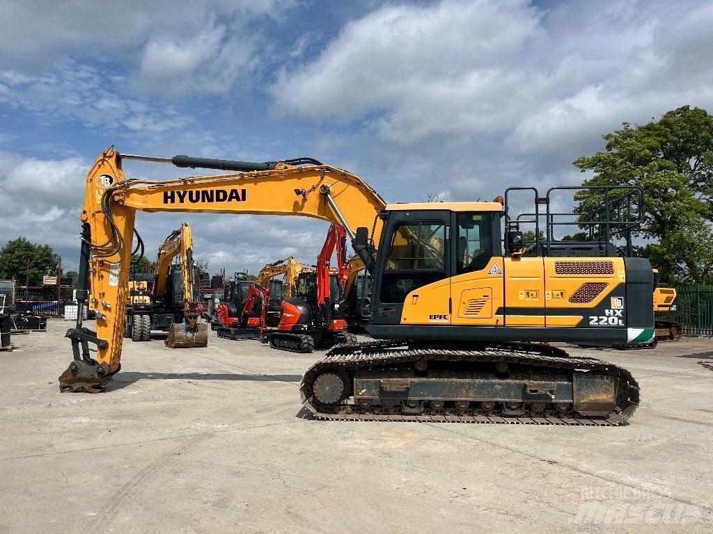 Hyundai HX 220 L Lánctalpas kotrók