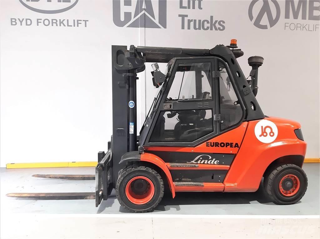 Linde H80D 01 900 Dízel targoncák