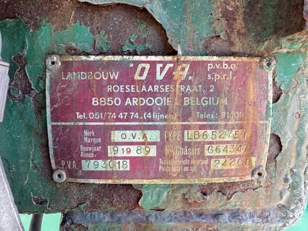 OVA LB65275T Önjáró szecskázók