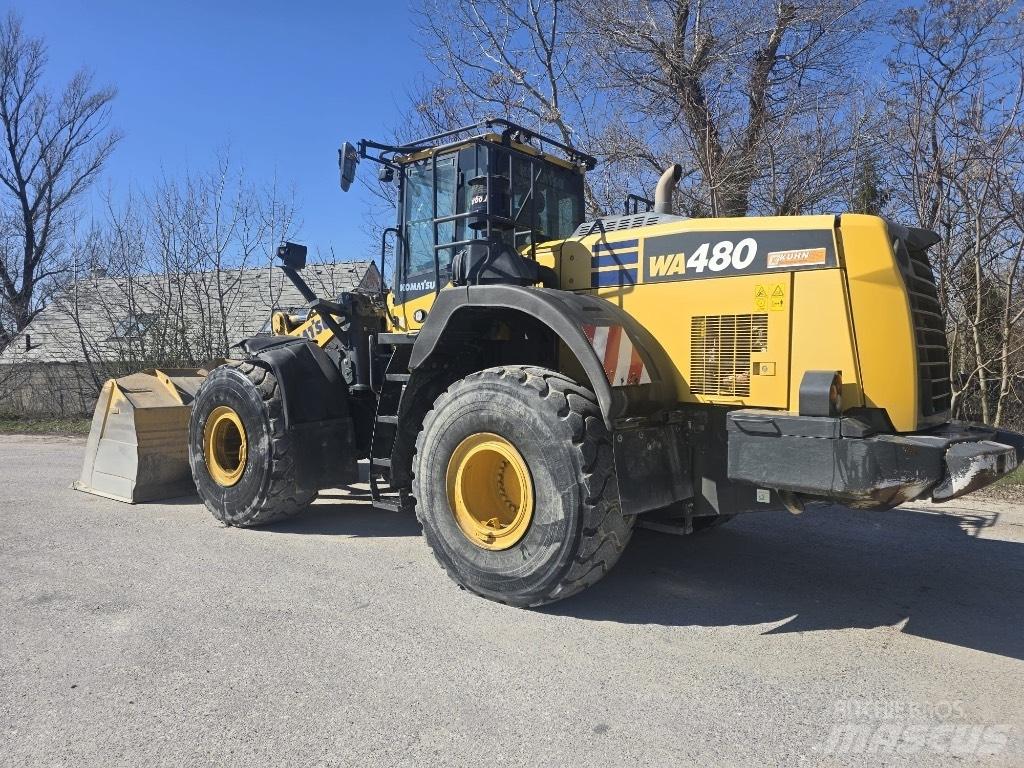 Komatsu WA 480 Gumikerekes homlokrakodók