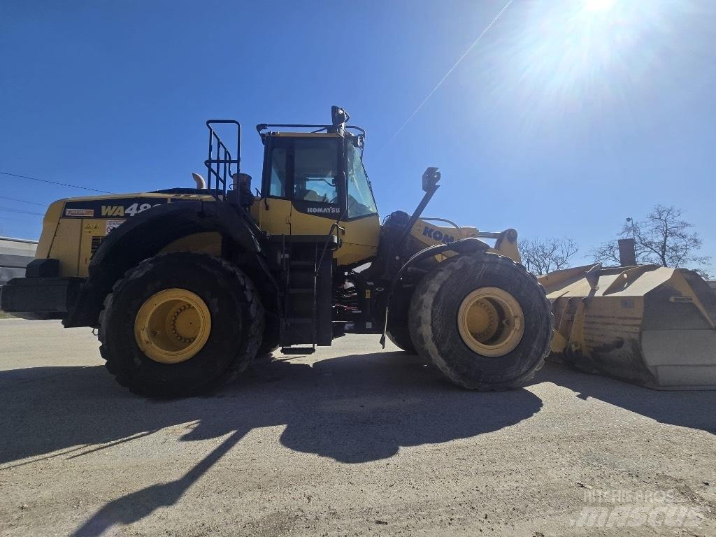 Komatsu WA 480 Gumikerekes homlokrakodók