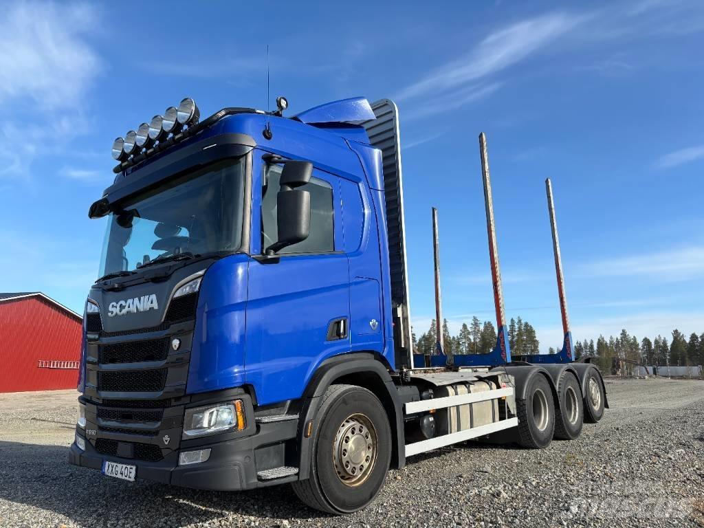 Scania R 650 Rönkszállító teherautók
