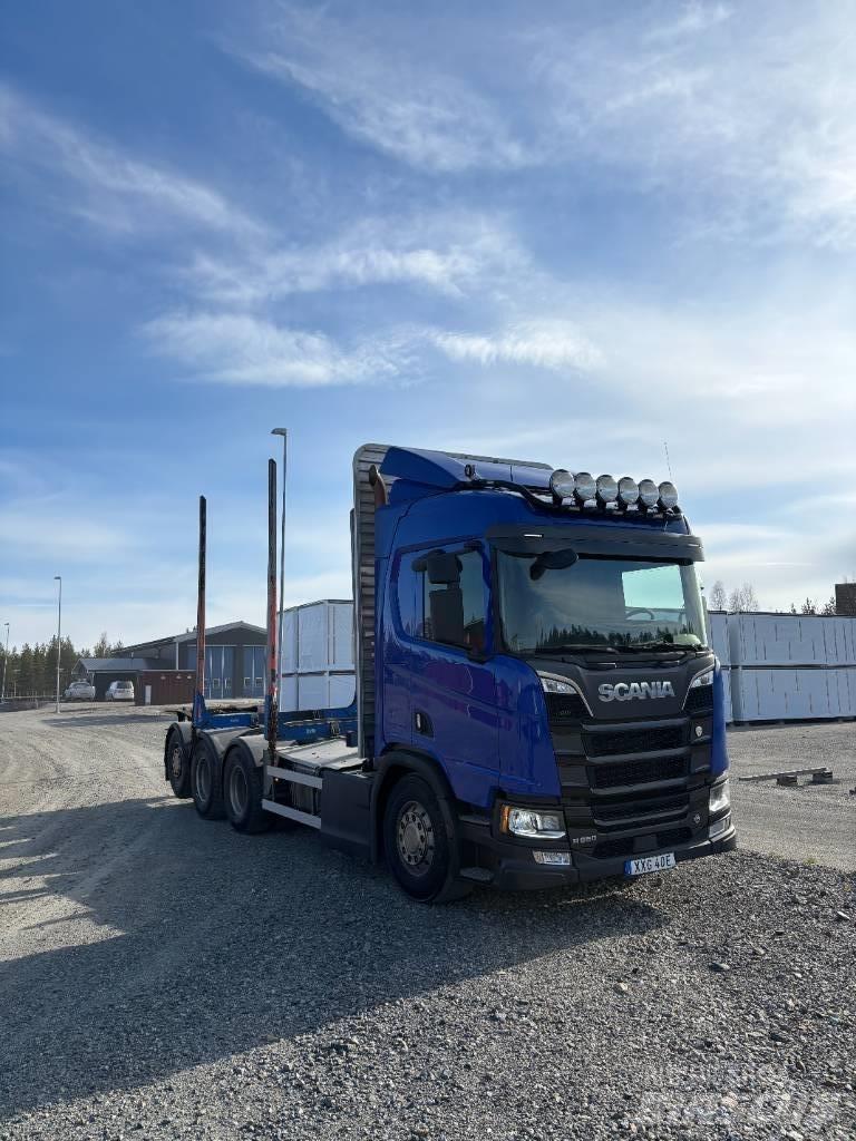 Scania R 650 Rönkszállító teherautók