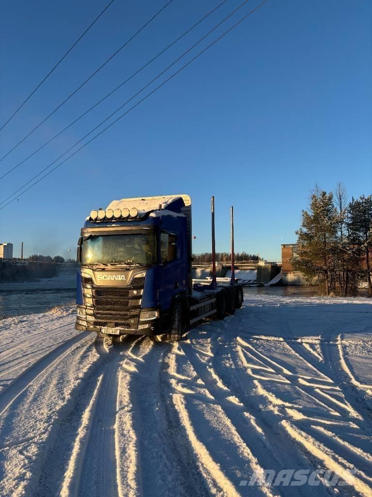 Scania R 650 Rönkszállító teherautók
