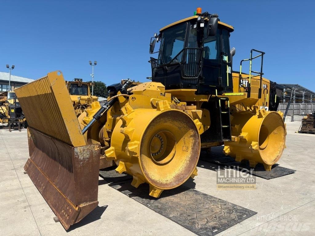 CAT 816 Hulladéktömörítők