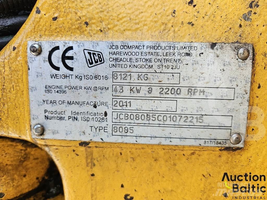 JCB 8085 Közepes (midi) kotrók 7 t - 12 t