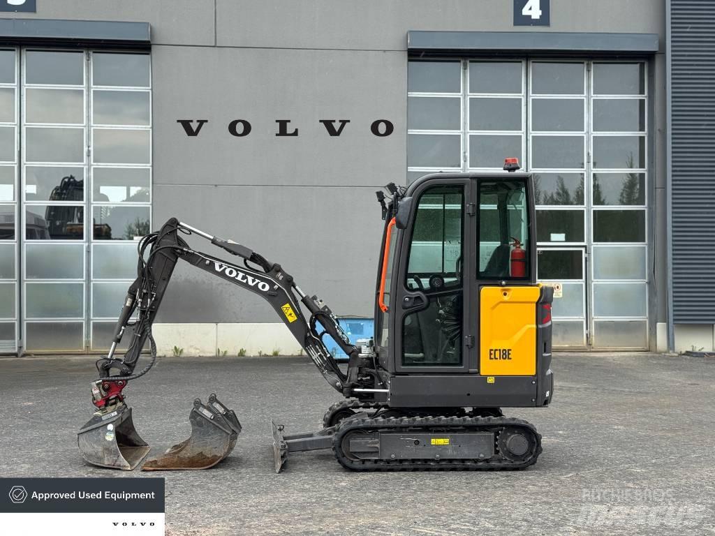 Volvo EC 18 E Mini kotrók < 7t
