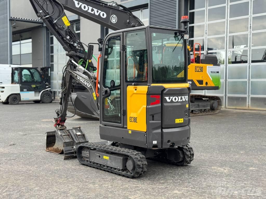 Volvo EC 18 E Mini kotrók < 7t