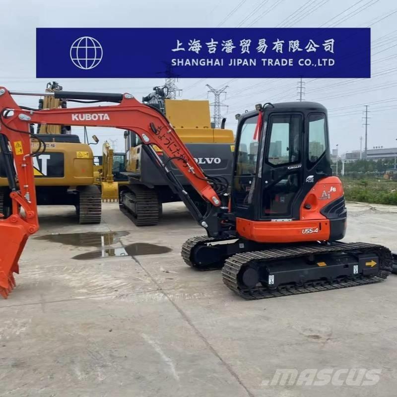 Kubota U 55-4 Mini kotrók < 7t