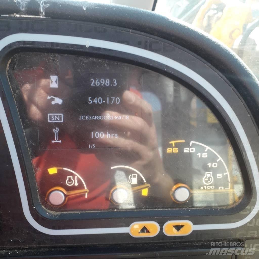JCB 540-170 Teleszkópos rakodók