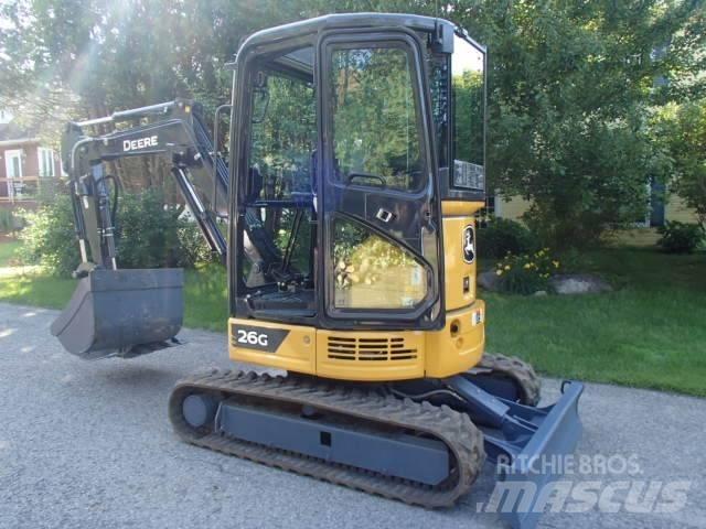 John Deere 26G Mini kotrók < 7t