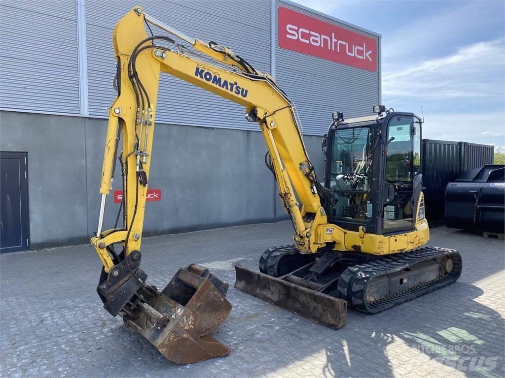Komatsu PC55MR-5 Gumikerekes kotrók