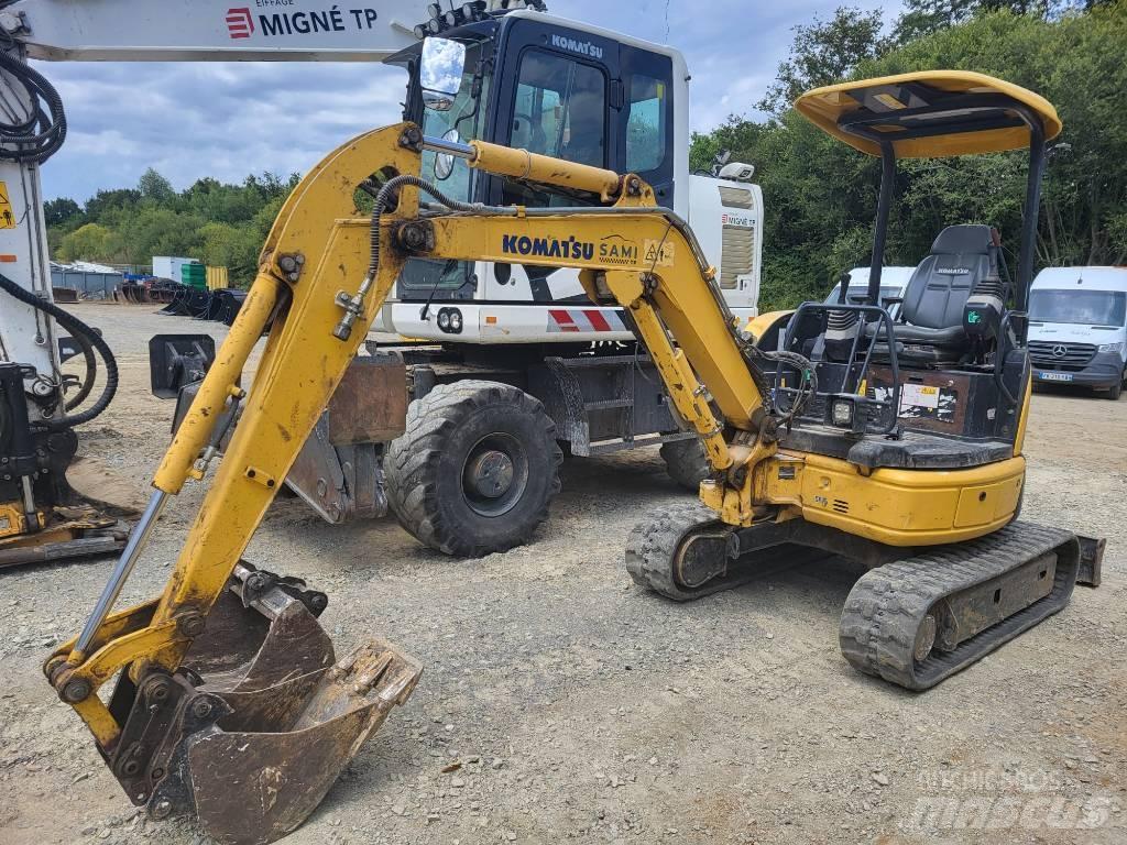 Komatsu PC26MR-3 Mini kotrók < 7t