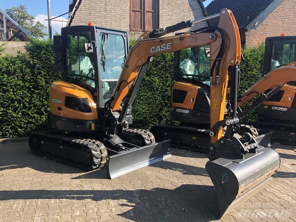 CASE CX35D Mini kotrók < 7t