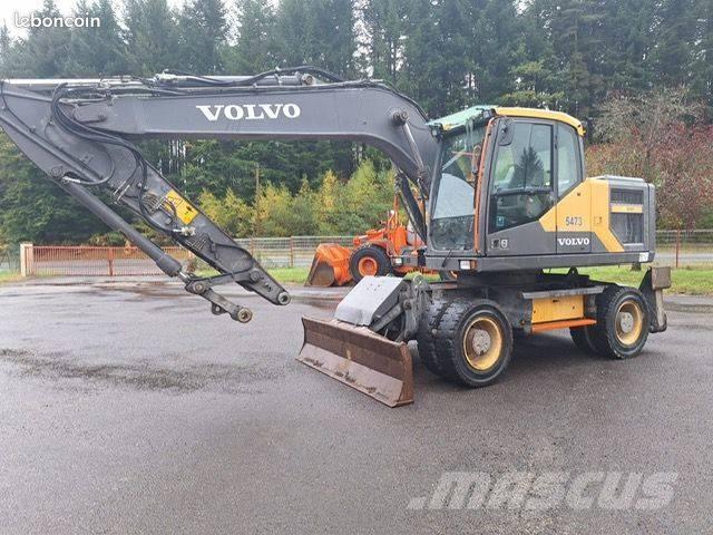 Volvo EW 160 Gumikerekes kotrók