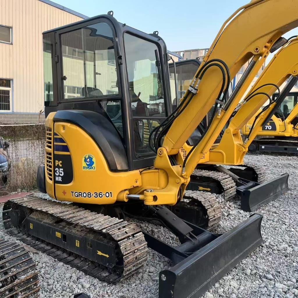 Komatsu PC 35 MR Mini kotrók < 7t