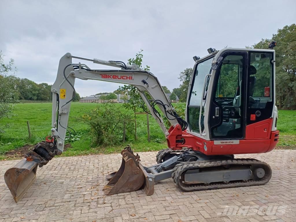 Takeuchi TB 230 Mini kotrók < 7t