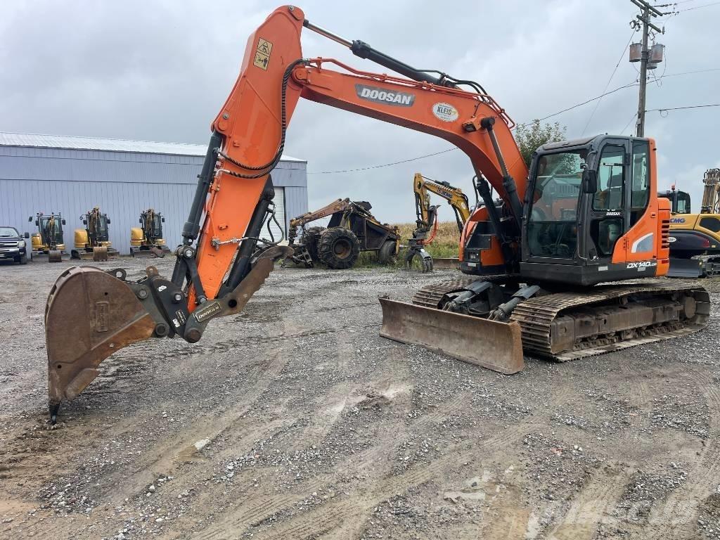 Doosan DX 140 LCR Lánctalpas kotrók