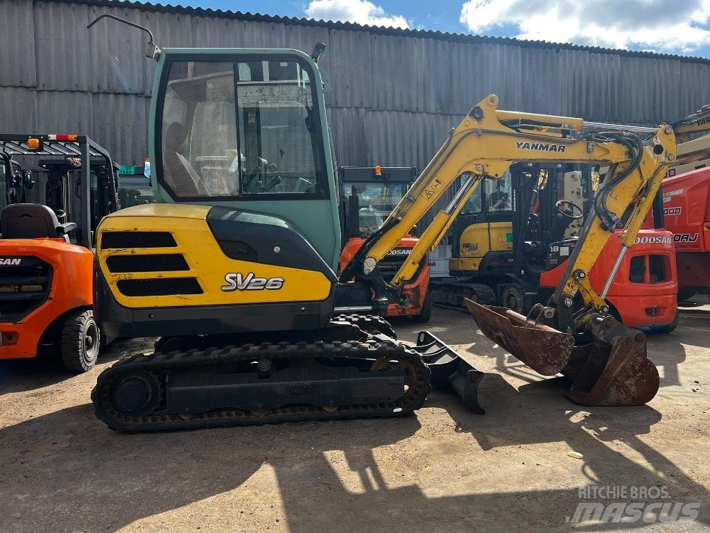 Yanmar SV26 Mini kotrók < 7t