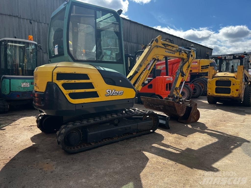 Yanmar SV26 Mini kotrók < 7t