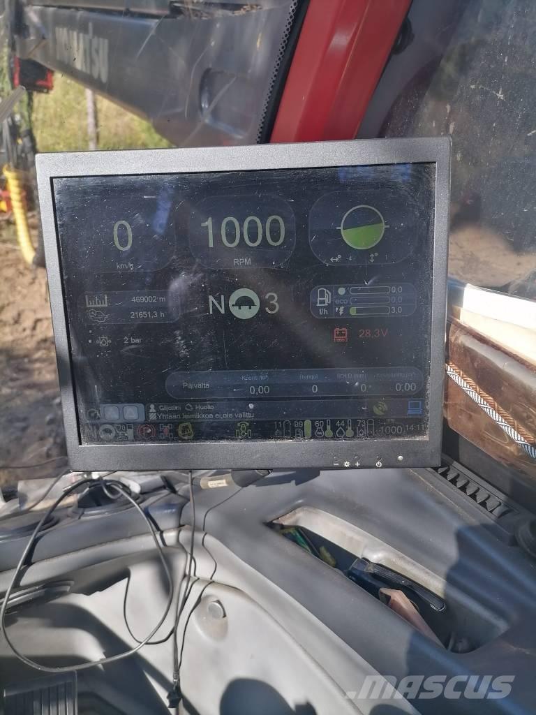 Komatsu 901 Betakarítók