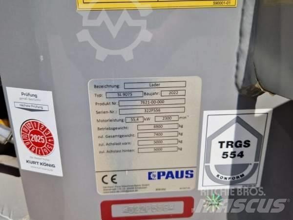 Paus SL 9075 Gumikerekes homlokrakodók