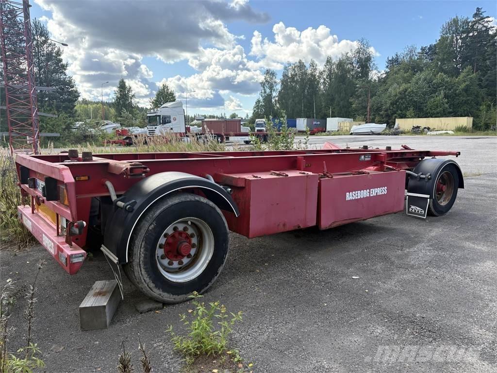 Krone konttikärry Konténer keret / Konténeremelő pótkocsik
