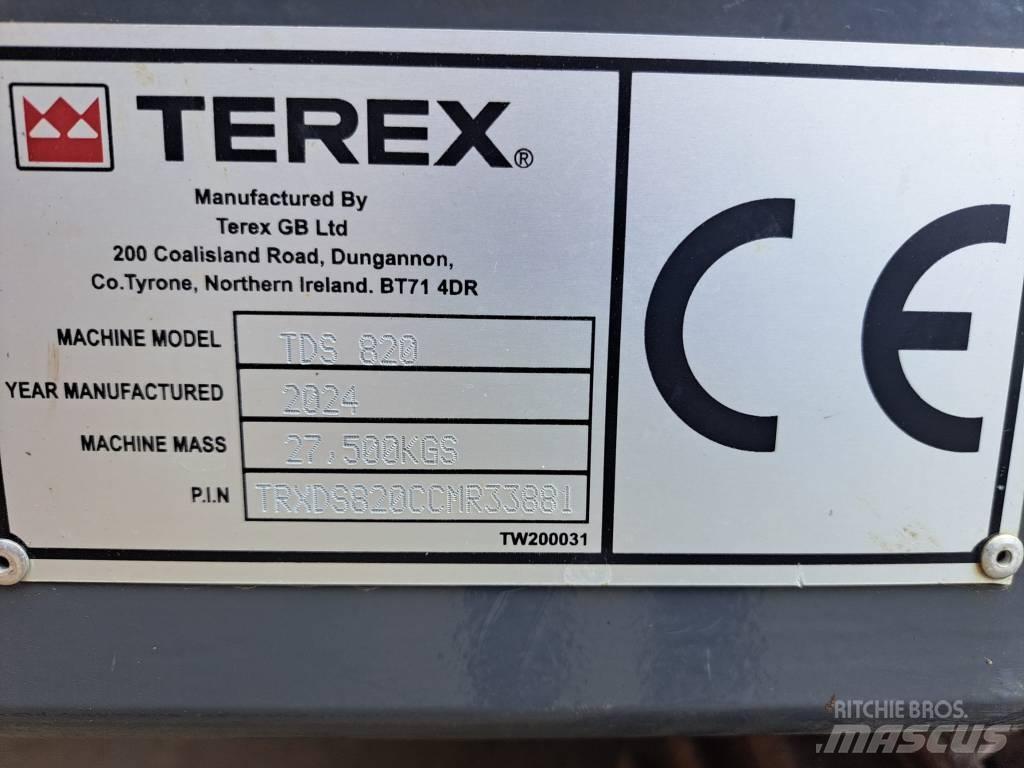Terex Ecotec TDS 820 Irat megsemmisítők