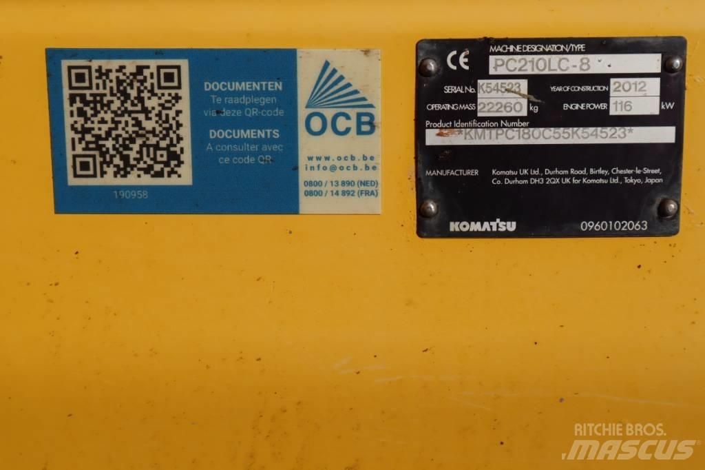 Komatsu PC 210 LC-8 Lánctalpas kotrók