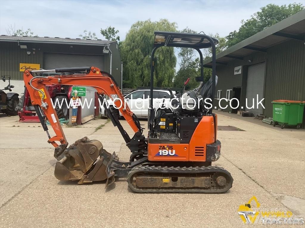 Hitachi Zaxis 19 U Mini kotrók < 7t