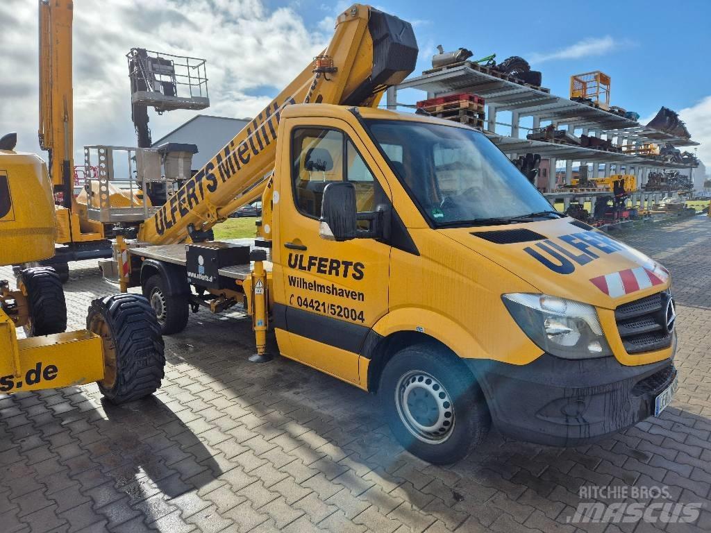 Ruthmann TB 290 pro Teherautóra szerelt emelők és állványok