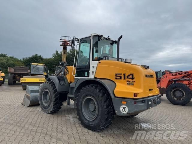 Liebherr L 514 Gumikerekes homlokrakodók