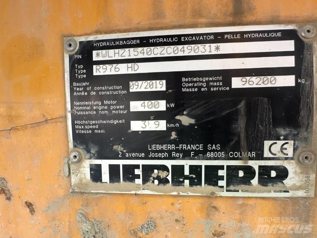 Liebherr R 976 HD Lánctalpas kotrók