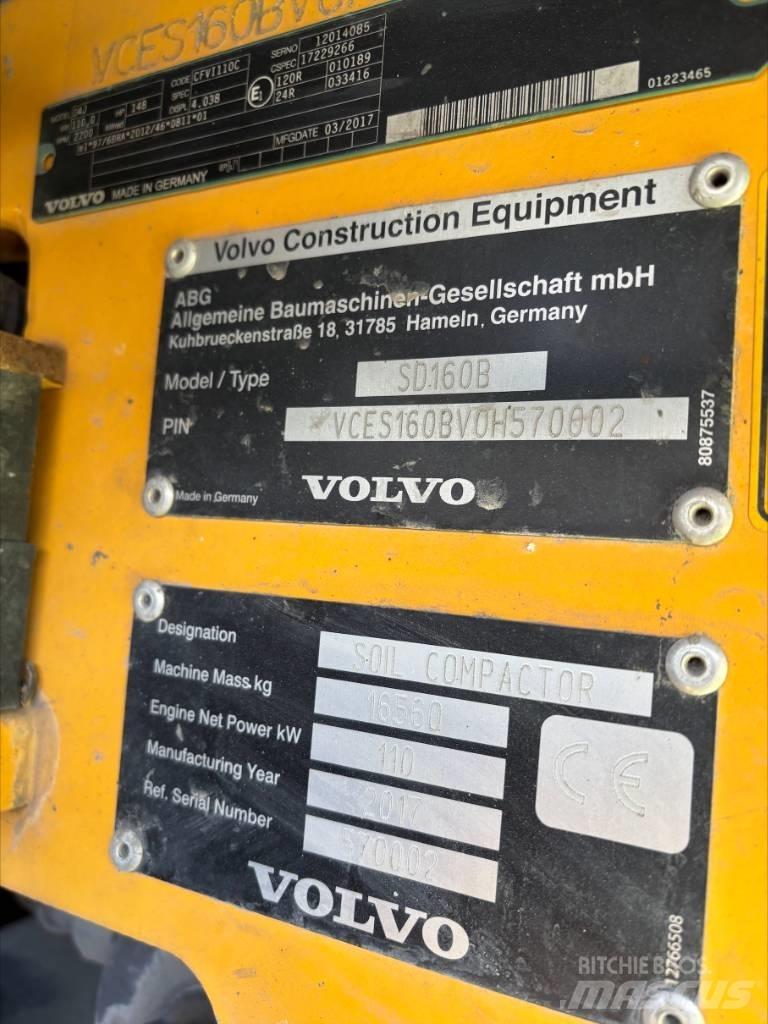 Volvo SD 160 B Egydobos hengerek