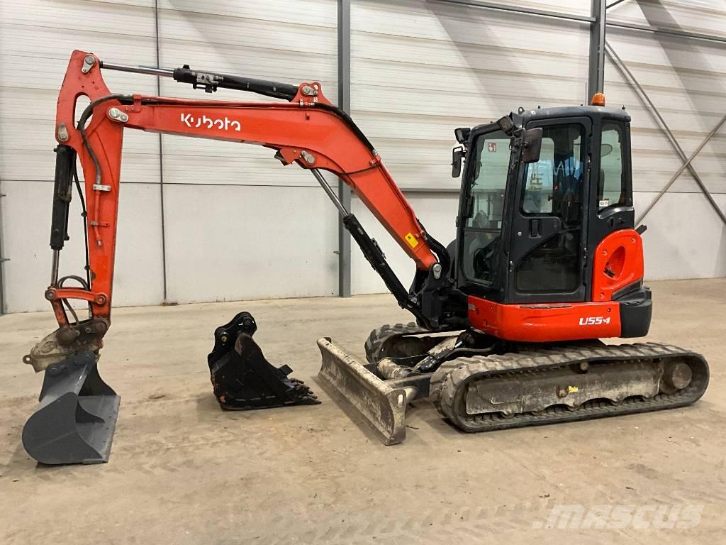 Kubota U 55-4 Mini kotrók < 7t