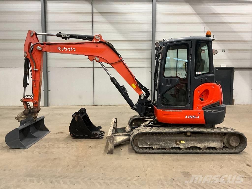 Kubota U 55-4 Mini kotrók < 7t