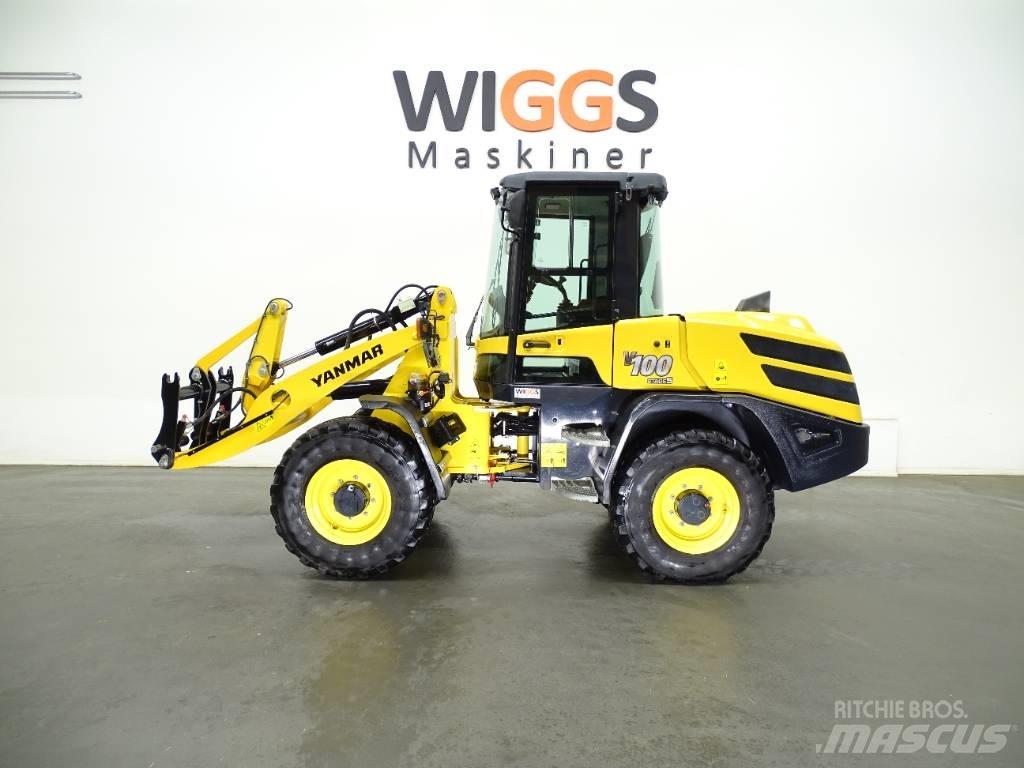 Yanmar V 100-5 Gumikerekes homlokrakodók